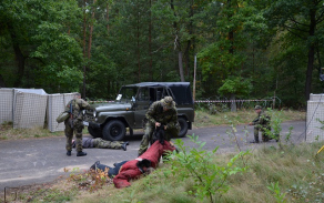 261. StřŘU - rota bojového zabezpečení - výcvik Force Protection
