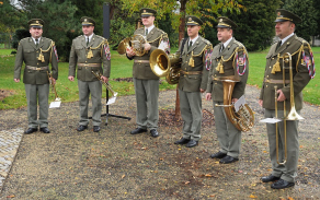 O hudební doprovod se postarali umělci z Ústřední hudby Armády České republiky