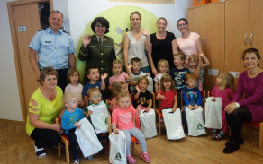 Společné foto na závěr návštěvy ve Staré Boleslavi