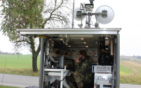 Pozemní rušič Mini-Radar Van bude během cvičení jeden z využívaných prostředků NATO a umožní nastavení parametrů rušení dle požadavků jednotek