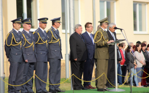 Slavnostního nástupu se účastnili významní hosté z řad vojenské i civilní veřejnosti