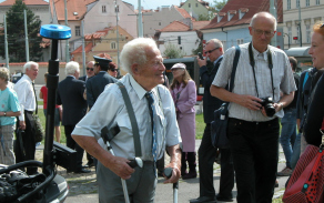 Jedním z nejváženějších hostů setkání byl plukovník v.v. Tomáš Lom