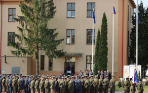 Nástupiště Jaselských kasáren ve Staré Boleslavi